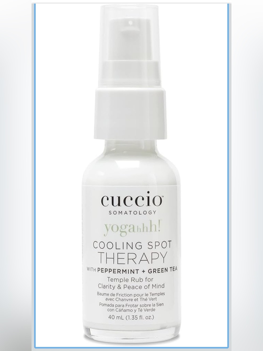 Cooling Spot Temple Therapy with Peppermint and Green Tea - 1.35 fl oz